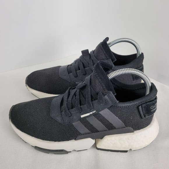 Adidas POD-S3.1 2018 Women's Athletic Core Black Cloud White B37466 US Size 6.5 - Picture 2 of 8